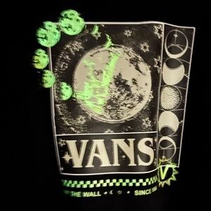 Glow in the dark vans sweatshirt size large